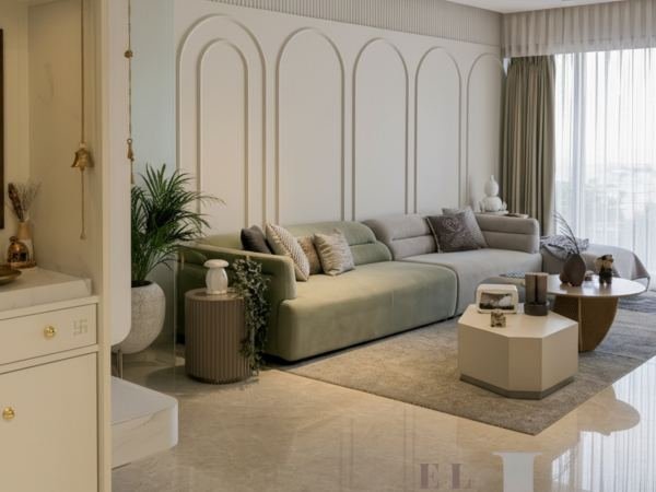 Otobi 7 Seater Sofa Set — Grey Fabric